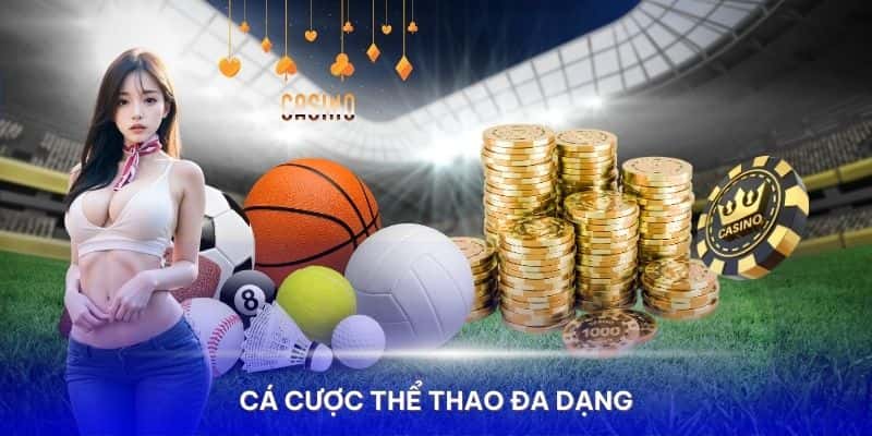 Sân chơi đem đến thế giới cá cược thể thao đa dạng thể loại và mức cược