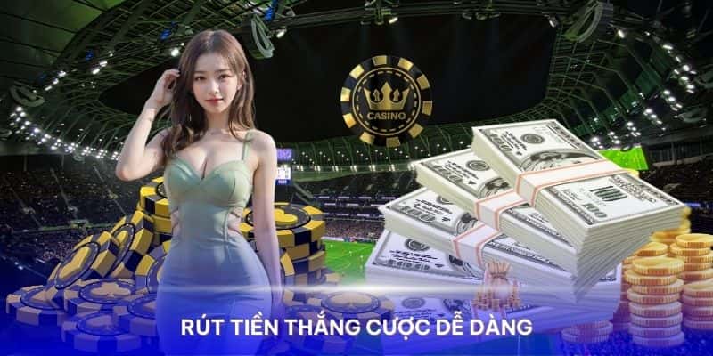 Khi thắng cược tại sảnh Thể thao bạn có thể thực hiện rút tiền thưởng